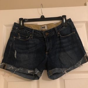Paige Jean Cut Off Shorts